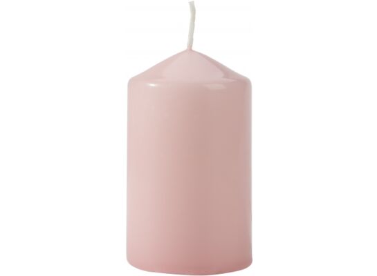 Świeca walec 60/100 a1 jasny róż Bispol