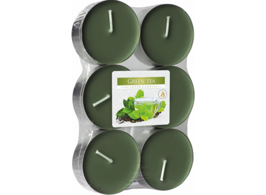 Podgrzewacz zapachowy maxi zielona herbata 6 sztuk Bispol
