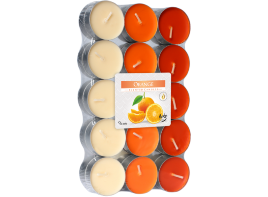 Podgrzewacz zapachowy pomarańcz 30 sztuk Bispol