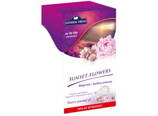 Elektryczny odświeżacz powietrza Arola Electric Scented Oil zapas 25 ml magnolia i słodkie piwonie General Fresh