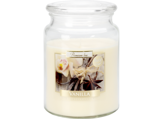 Świeca zapachowa w szkle SND99 wanilia Bispol