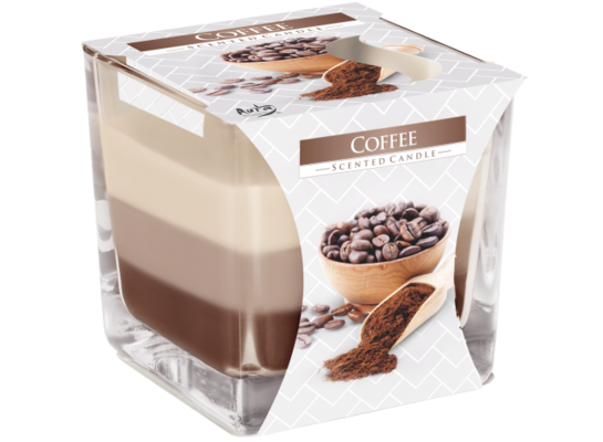 Świeca zapachowa w szkle SNK80 kawa Bispol