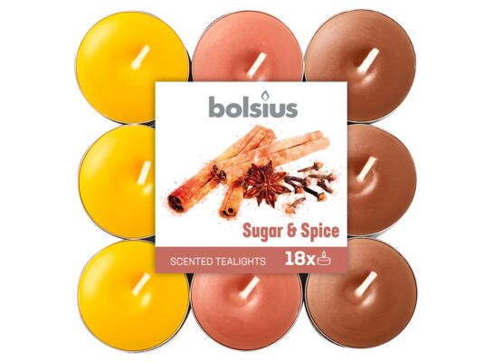 Podgrzewacze zapachowe cynamon 18 sztuk 4 h