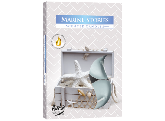 Podgrzewacz zapachowy morskie opowieści 6 sztuk Bispol