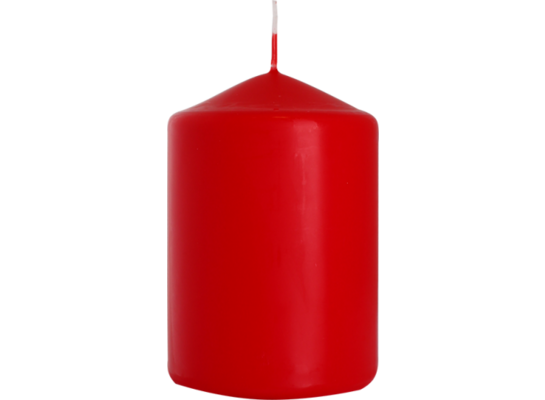 Świeca walec 70/100 a1 czerwony Bispol