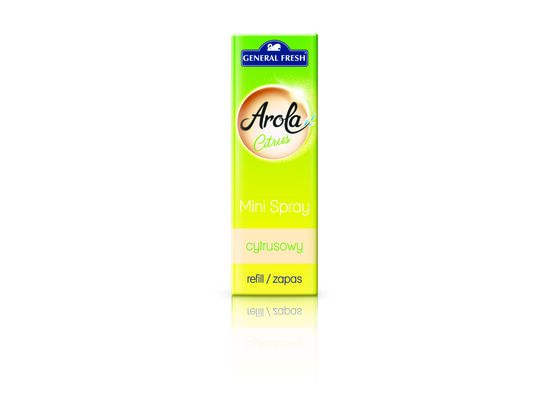 Odświeżacz Arola mini spray - zapas 15 ml cytryna General Fresh