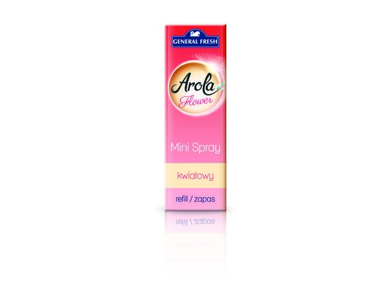 Odświeżacz Arola mini spray - zapas 15 ml kwiat General Fresh
