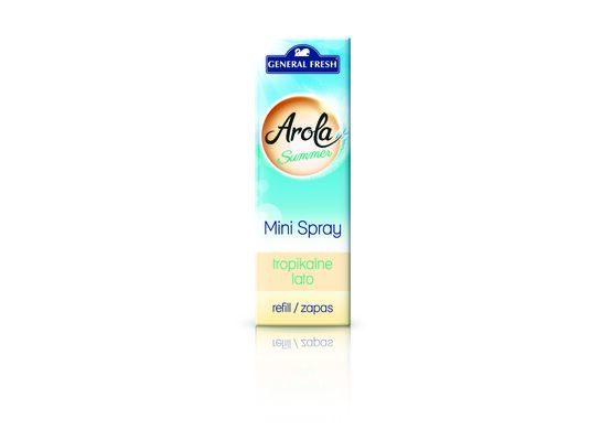 Odświeżacz Arola Mini Spray - zapas 15 ml tropikalne lato General Fresh