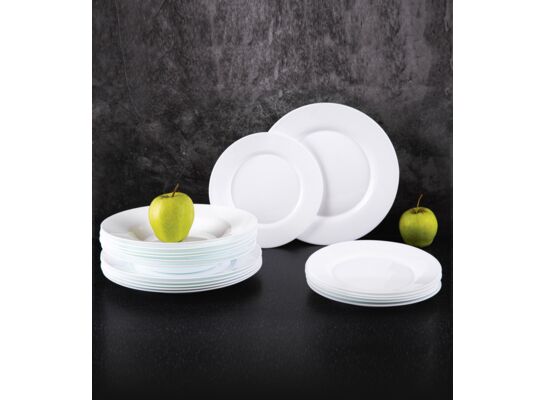 Zestaw obiadowy Toledo 18 elementów Bormioli