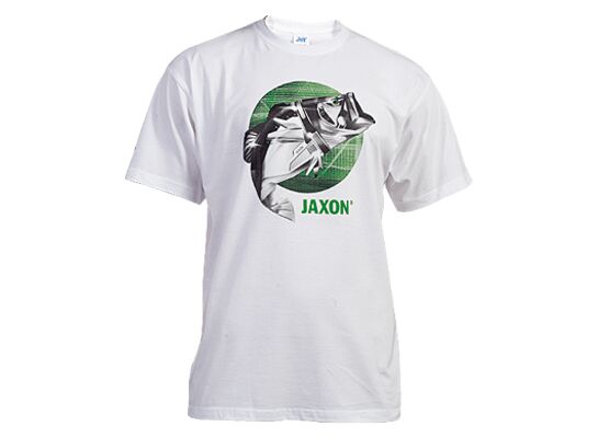 Koszulka biała z rybą XL