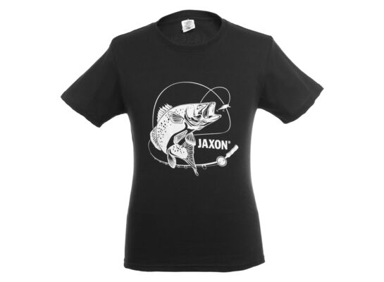 Koszulka czarna - sandacz M