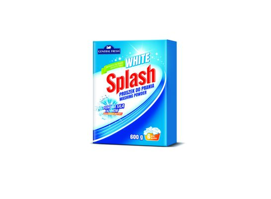 Proszek do prania Splash 600 g biel General Fresh