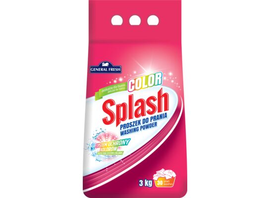 Proszek do prania Splash 3 kg kolor General Fresh