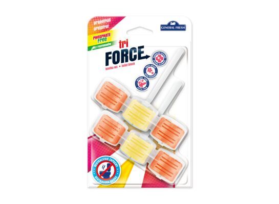 Kostka WC Tri Force 2 x 45 g grapefriut General Fresh