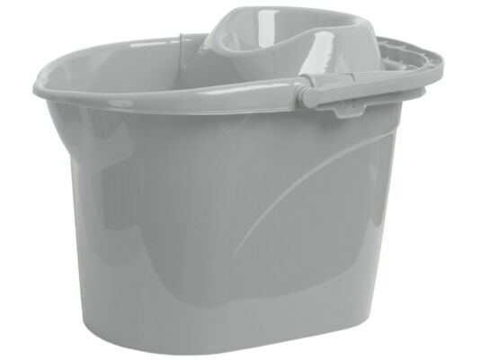 Wiadro + wyciskacz Beko 13 l srebrne