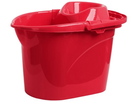 Wiadro + wyciskacz Beko 13 l koralowe