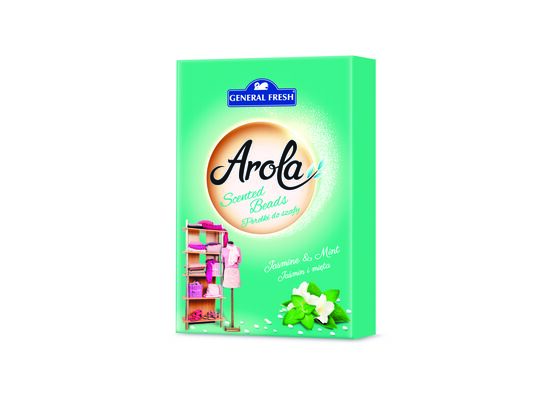 Zapachowe perełki do szafy Arola jaśmin i mięta General Fresh