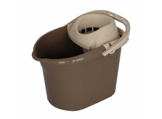 Wiadro + wyciskacz Beko 13 l brąz/ekri