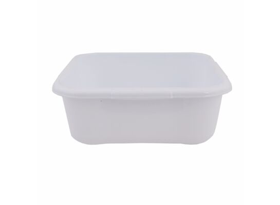 Miska kwadrat Alaca 15 l biała