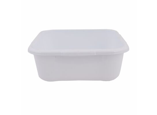 Miska kwadrat Alaca 10 l biała