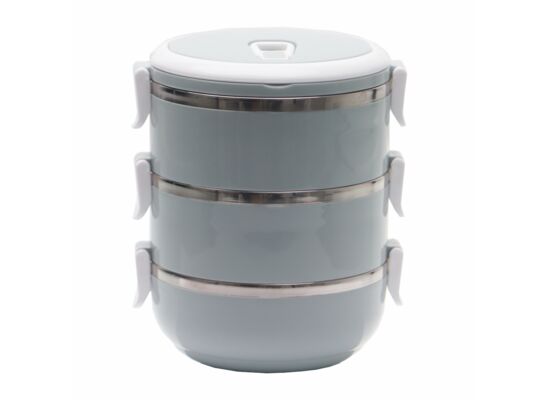 Termos obiadowy 3 komory Bento niebieski
