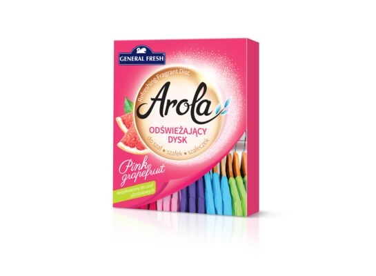 Odświeżający dysk do szafy Arola pink grapefriut General Fresh
