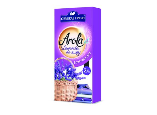 Odświeżacz lawenda do szafy Arola 2 sztuki lawenda General Fresh