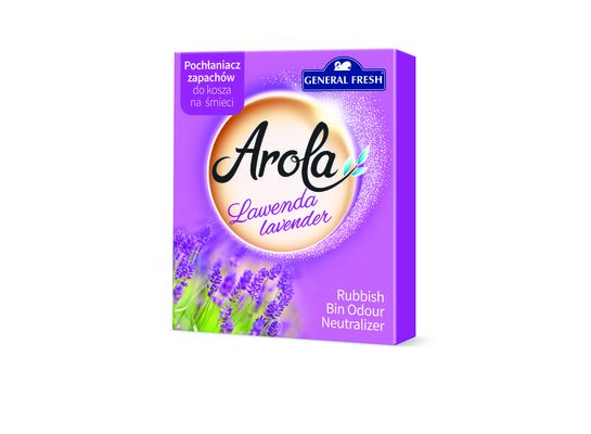Pochłaniacz zapachów do kosza na śmieci, Arola, lawenda, General fresh