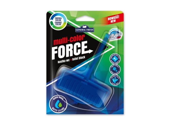 Kostka WC Multi Color Force 45 g morze General Fresh