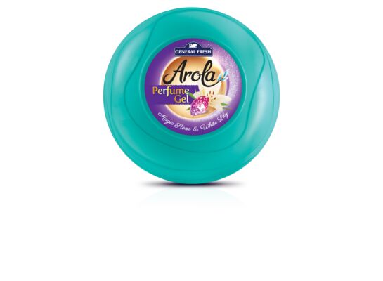 Odświeżacz w żelu kula fala Arola Perfum Gel 150 g Magic stone & White lily General Fresh