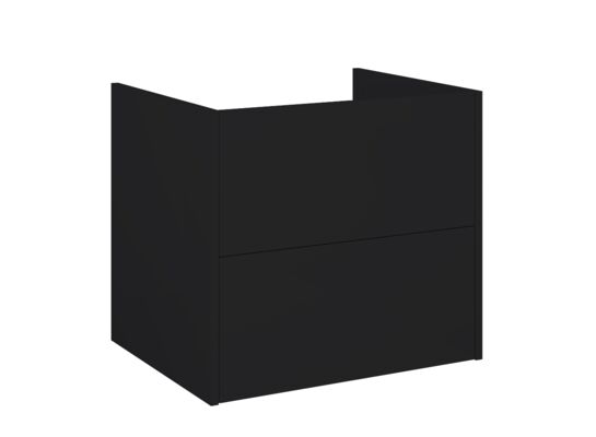 Szafka MARTI 60 cm 2S czarny mat