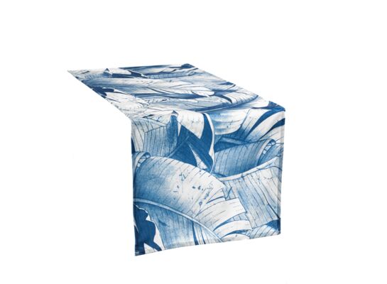 Bieżnik Eternal Chic 40 x 140 cm niebieski