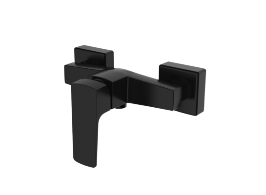 Bateria natryskowa ścienna ARM-MURO-4 czarna