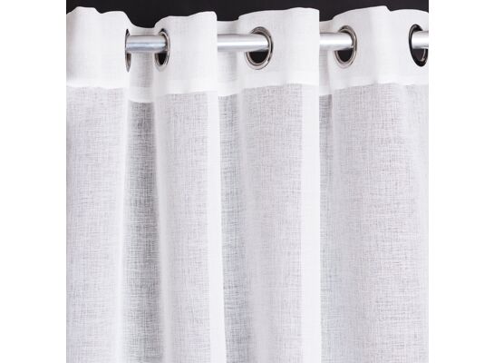 Firana Stella off white 140 x 270 cm przelotki