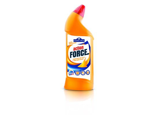 Płyn do wc Action Force 1 l pomarańcza General Fresh