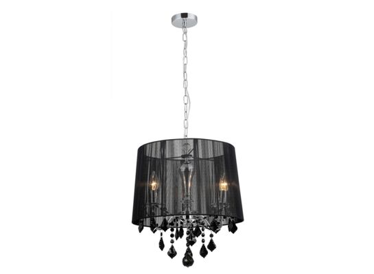 Lampa wisząca Cornelia czarna
