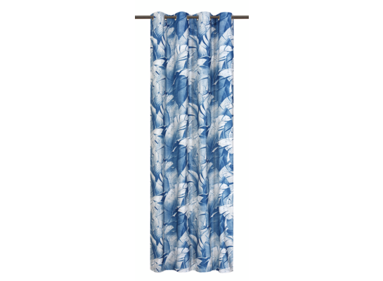 Zasłona Eternal Chic 140 x 260 przelotki niebieski