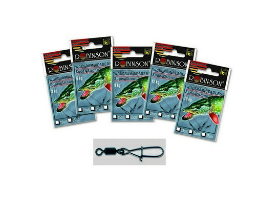 Przypony wolframowe Super Strong 25 cm/12 kg 2 szt.