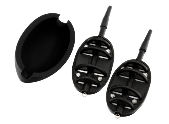 Zestaw method feeder koszyk 2 x 25 g z gumową formą