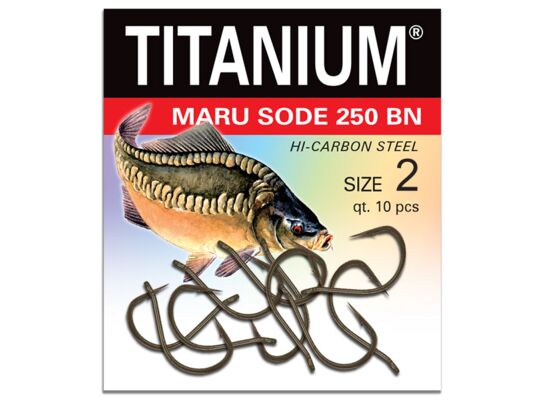 Haczyk Titanium MARU SODE 10 szt. rozm. 2