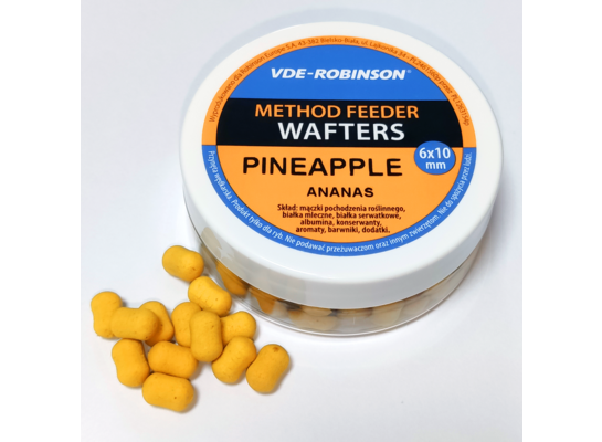 Przynęta VDE-Robinson Wafters 6x10 mm Wanilia 15 g