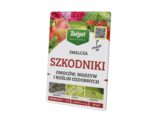 Koncentrat Neemazal zwalcza szkodniki ssące, gryzące i minujące 50 ml Target