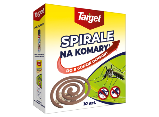 Spirale na komary 10 sztuk Target