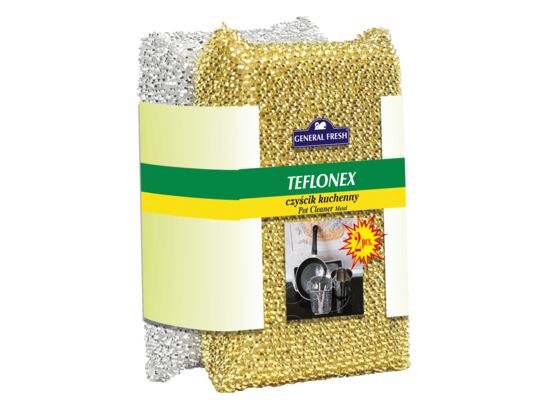 Zmywak kuchenny Teflonex - 2 sztuki mix General Fresh