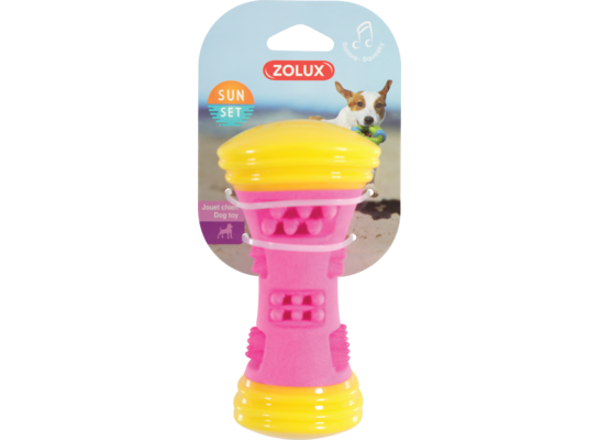 Zabawka TPR SUNSET ciężarek 16 cm kol. różowy ZOLUX