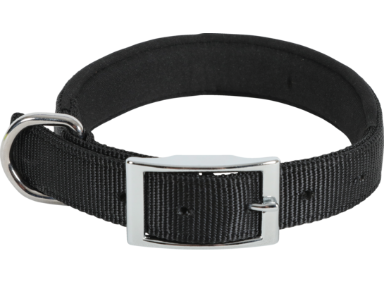 Obroża nylon KOMFORT 40 cm/20 mm kol. czarny ZOLUX