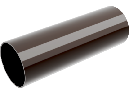 Rura spustowa 90 mm/2 m Ocean brązowy