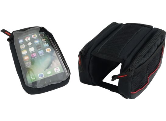 Torba rowerowa na ramię + etui na telefon 4bike