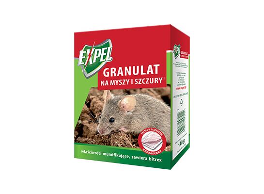 Granulat na myszy i szczury 140 g Expel