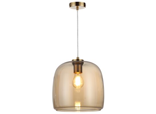 Lampa wisząca 1-płomienna Enola mosiądz